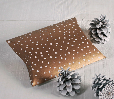 Caja regalo navideña para joyas