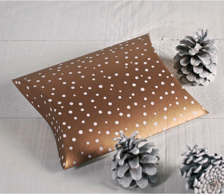 Caja regalo navideña para joyas