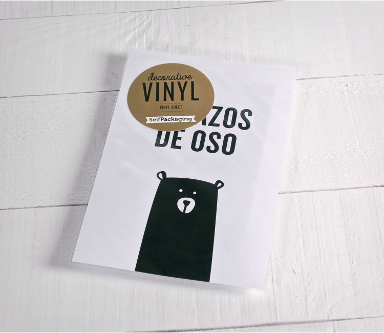 Vinilo Decorativo "Abrazos de Oso"
