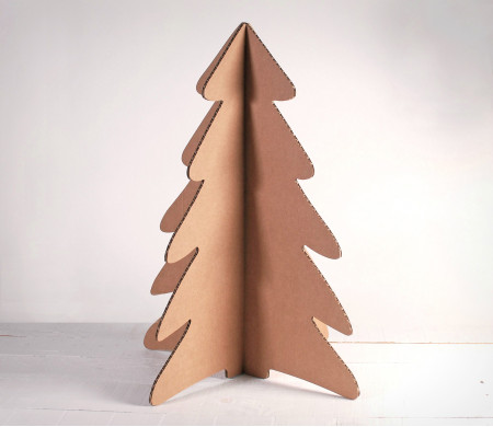 Arbol de Navidad de Cartón para Navidad