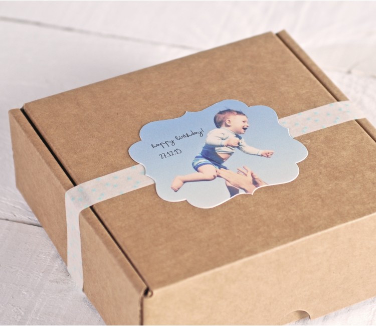 Pegatinas personalizadas estilo vintage