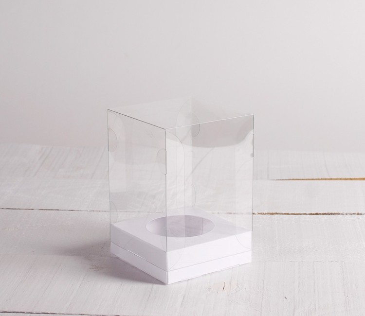 Cajas transparentes para un huevo de Pascua
