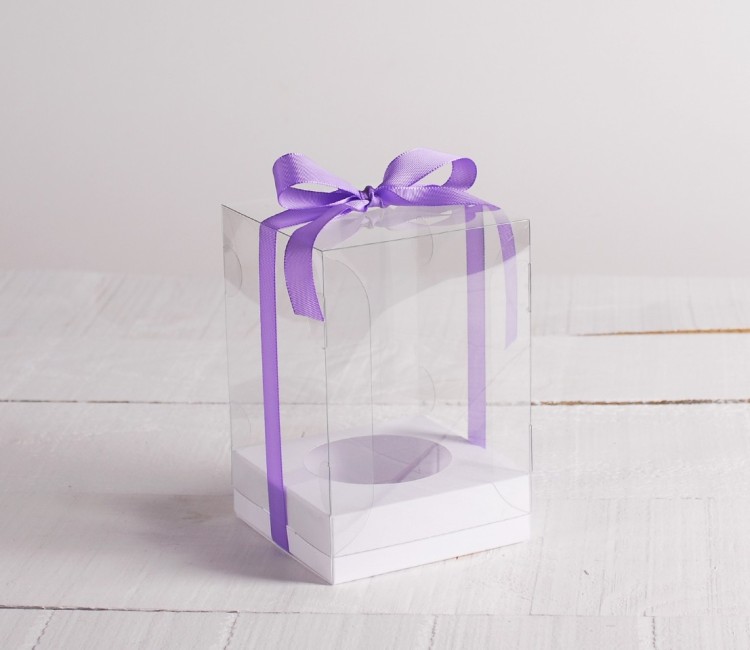 Caja Pequeña con Lazo para Huevo de Pascua