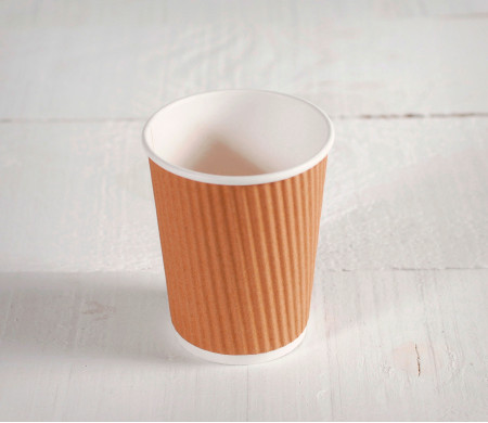 vaso de cartón kraft
