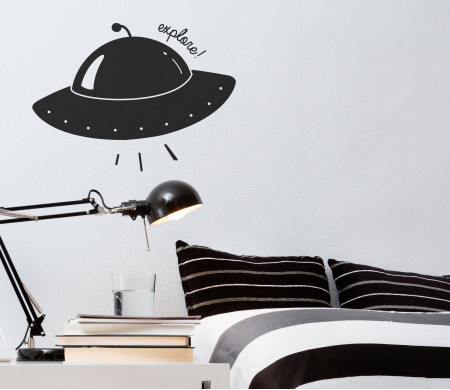 Vinilo Infantil de Nave Espacial
