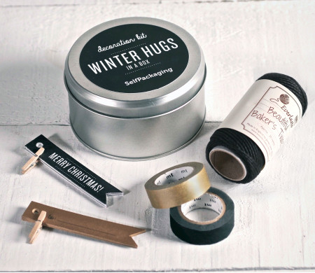 Kit de Decoración para Regalos de Navidad
