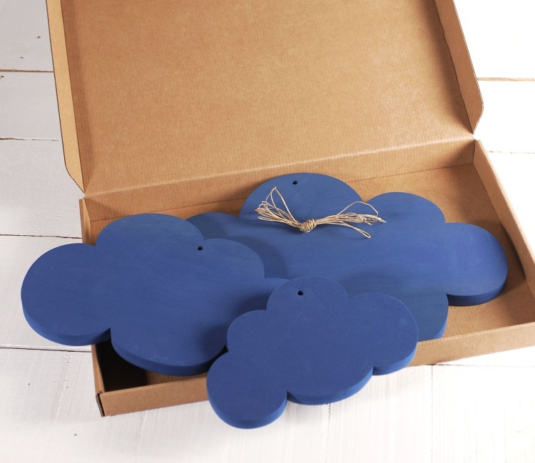 3 Nubes de Espuma en Azul ¡Decora de Forma Original! 3 Nubes de Espuma en Azul ¡Decora de Forma Original!