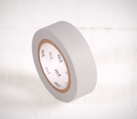 Washi Tape de Color Gris Claro ¡Para Decorar!