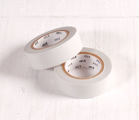 Washi Tape de Color Gris Claro ¡Para Decorar!