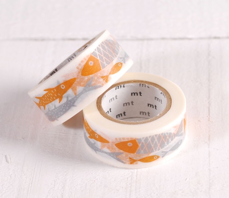 Washi Tape de Pececitos ¡para Decorar de Forma Divertida! Washi Tape de Pececitos ¡para Decorar de Forma Divertida!