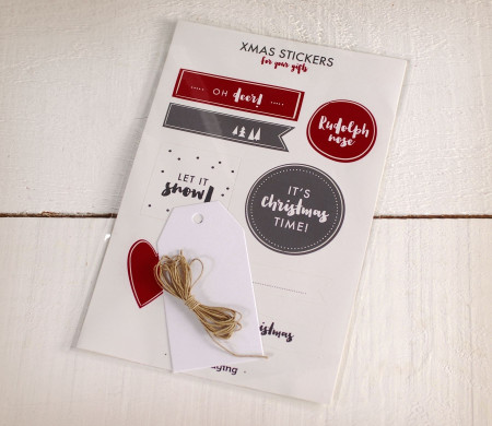 Kit Adhesivos y Etiqueta para Navidad