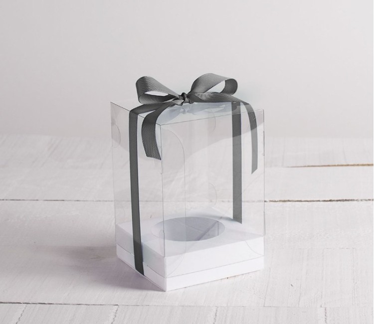 Caja Pequeña con Lazo para Huevo de Pascua