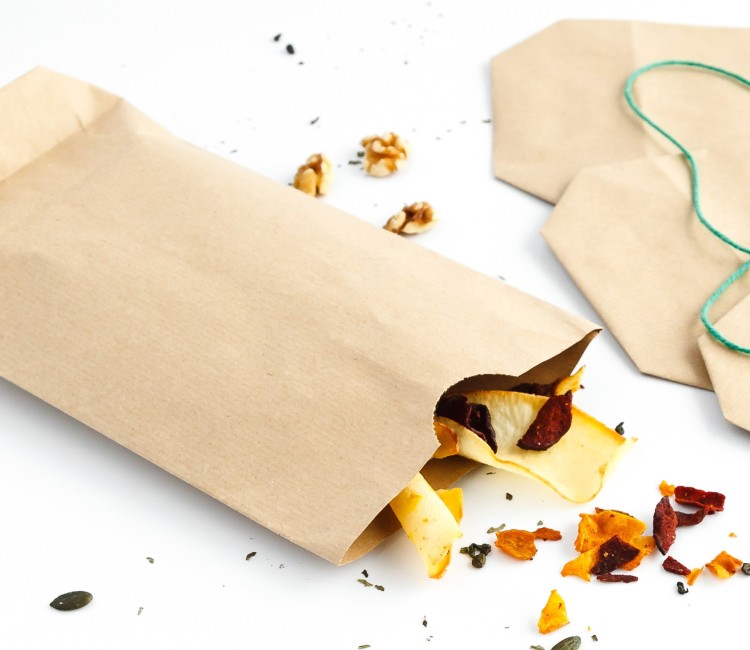 Kit de 20 Bolsas Cilíndricas de Papel Kraft Kit de 20 Bolsas Cilíndricas de Papel Kraft