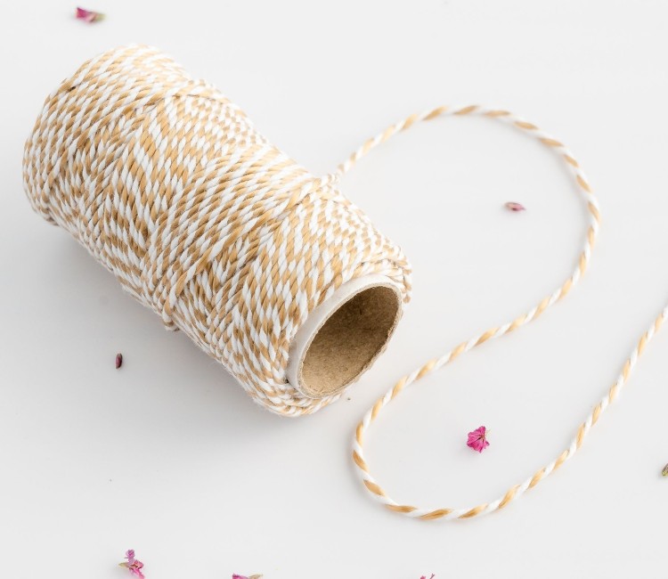Cordón Bakers Twine metalizado para decorar regalos