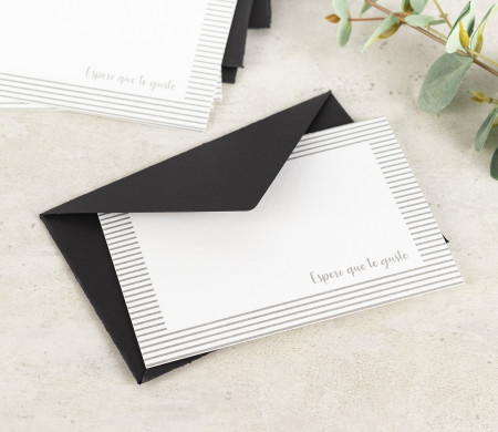 Pack de 5 sobres con tarjetas