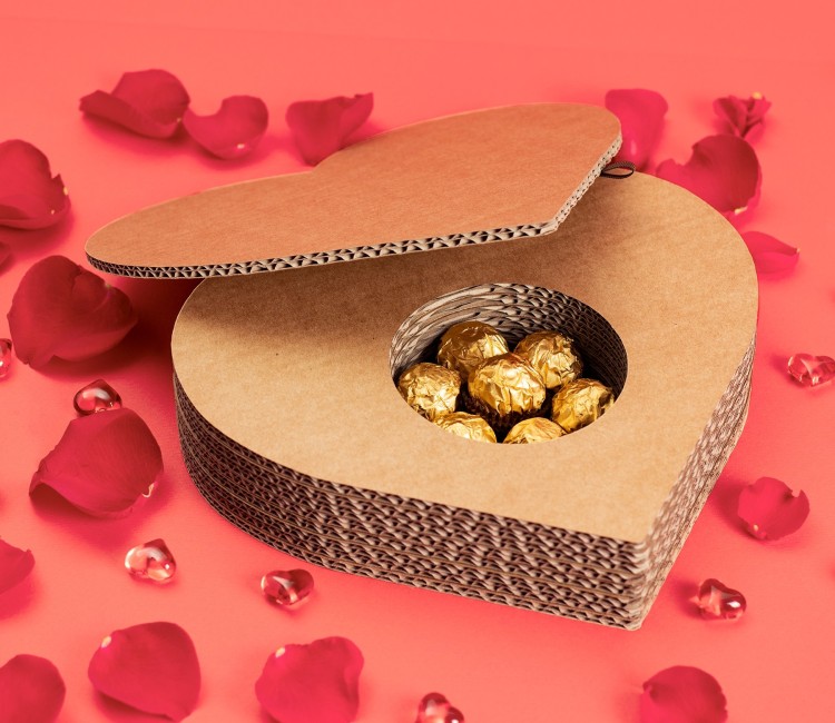 Corazón de cartón decorativo, ¡un regalo con amor! Corazón de cartón decorativo, ¡un regalo con amor!