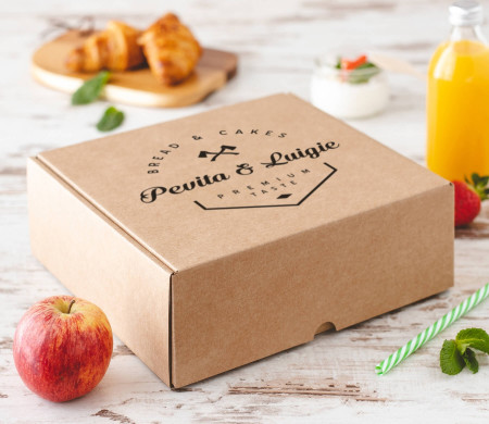 Caja de Cartón para Desayunos