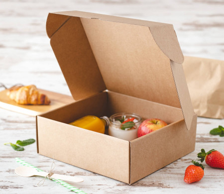 Caja de Cartón para Desayunos