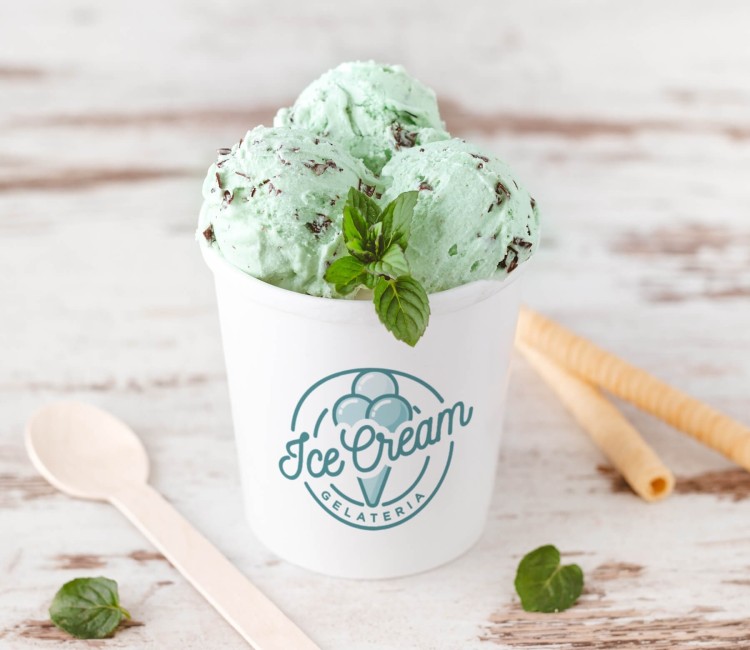 Vaso de cartón doble 16 OZ para sopa o helados