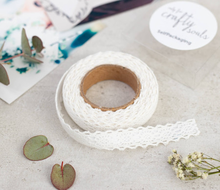 Fabric tape encaje entredos