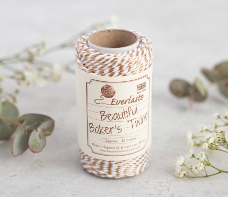 Cordón Bakers Twine metalizado para decorar regalos