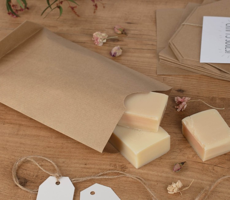 Kit de 20 Bolsas Cilíndricas de Papel Kraft Kit de 20 Bolsas Cilíndricas de Papel Kraft