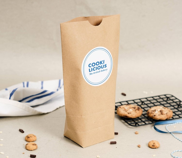 Kit de 20 Bolsas Cilíndricas de Papel Kraft Kit de 20 Bolsas Cilíndricas de Papel Kraft