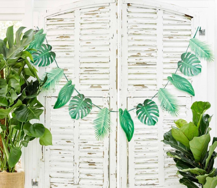 Guirnalda estampado tropical