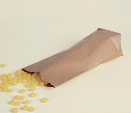 Kit de 20 Bolsas Cilíndricas de Papel Kraft