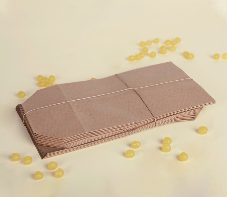 Kit de 20 Bolsas Cilíndricas de Papel Kraft Kit de 20 Bolsas Cilíndricas de Papel Kraft
