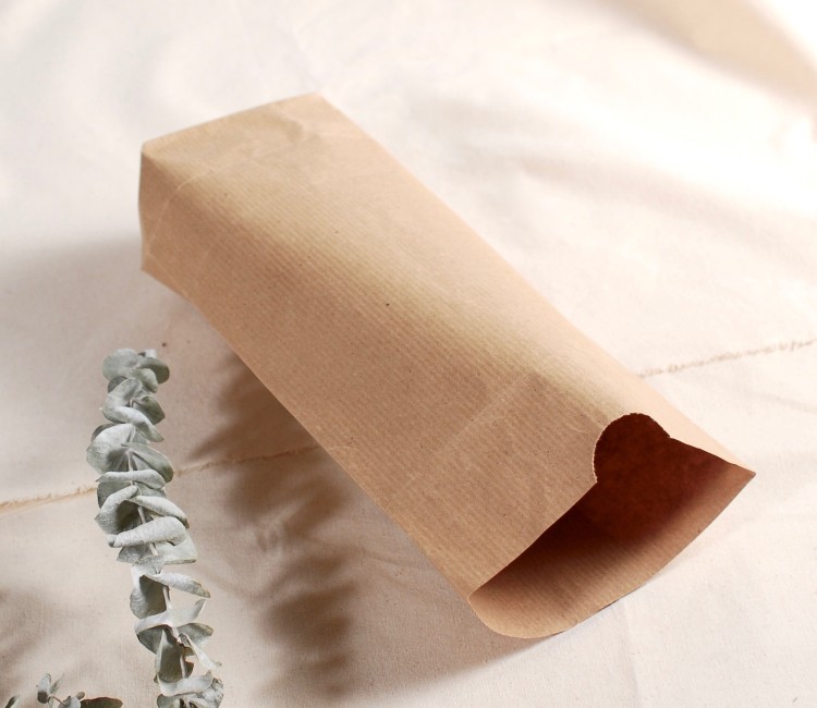 Kit de 20 Bolsas Cilíndricas de Papel Kraft Kit de 20 Bolsas Cilíndricas de Papel Kraft