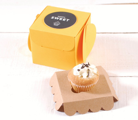 Holder para 1 mini cupcake, ideal para pastelerías