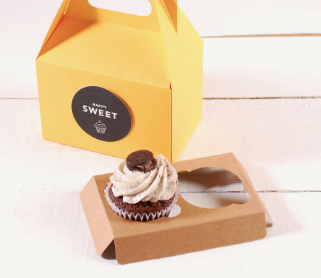 Holder para 2 cupcakes, para pastelerías y tiendas