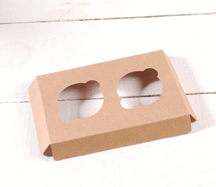 Holder para 2 cupcakes, para pastelerías y tiendas