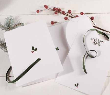 Carpeta para tarjetas de Navidad