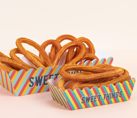 Caja para churros take away