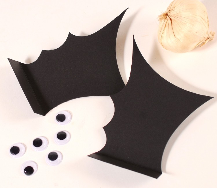 Kit complementos para decorar cajas de cartón de Halloween