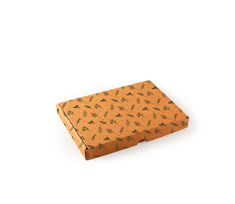 Caja de envio postal especial Navidad