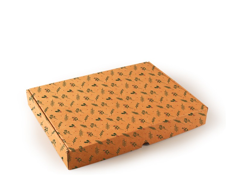 Caja de envio postal especial Navidad