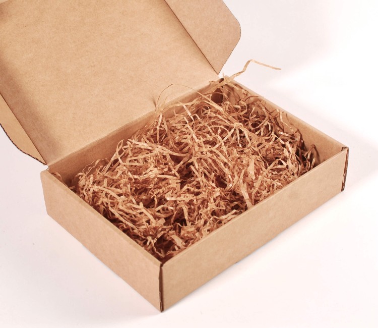 Virutas de papel para relleno de cajas de cartón