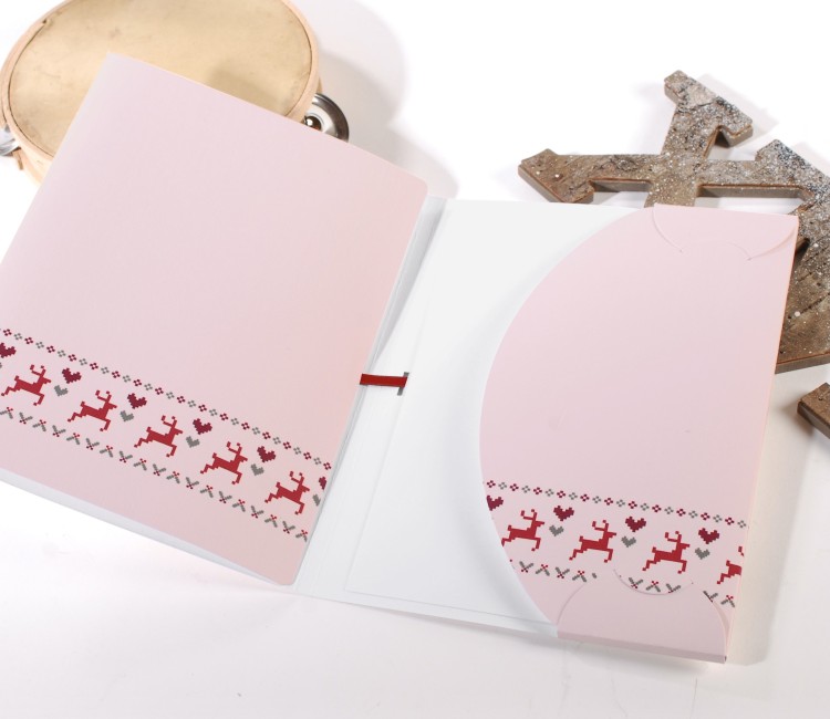 Carpeta para tarjetas de Navidad