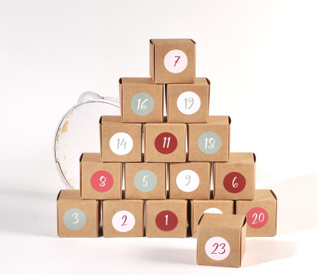 Pegatinas para Calendario de Adviento