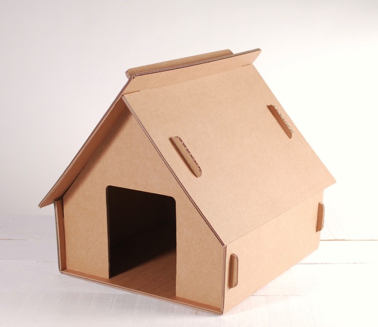 Casita de Cartón Para Niños o Gatos – Juguetes de Cartón Casita de Cartón Para Niños o Gatos – Juguetes de Cartón