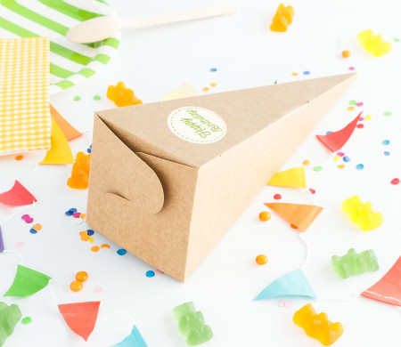 Caja Cucurucho para Fiestas