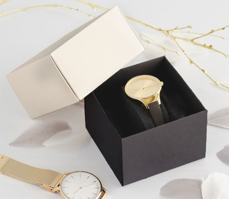 Caja cuadrada para relojes