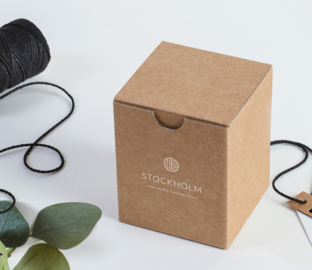 Caja para tazas sin asa