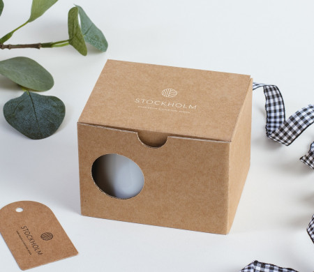 Caja para taza de café