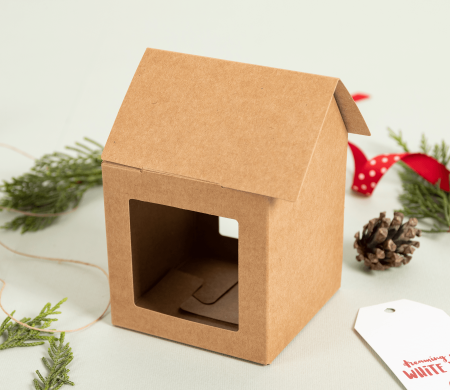 Caja Casita de Cartón ¡Cajas Originales!