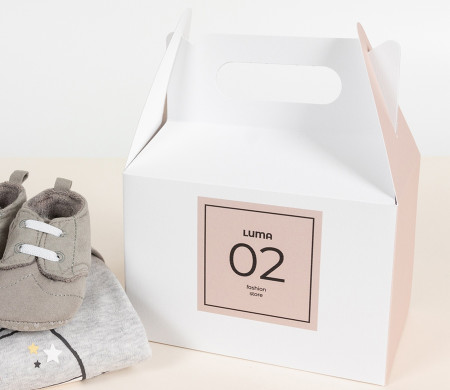 Caja Picnic de Cartón para Regalos