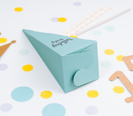 Caja Cucurucho para Fiestas
